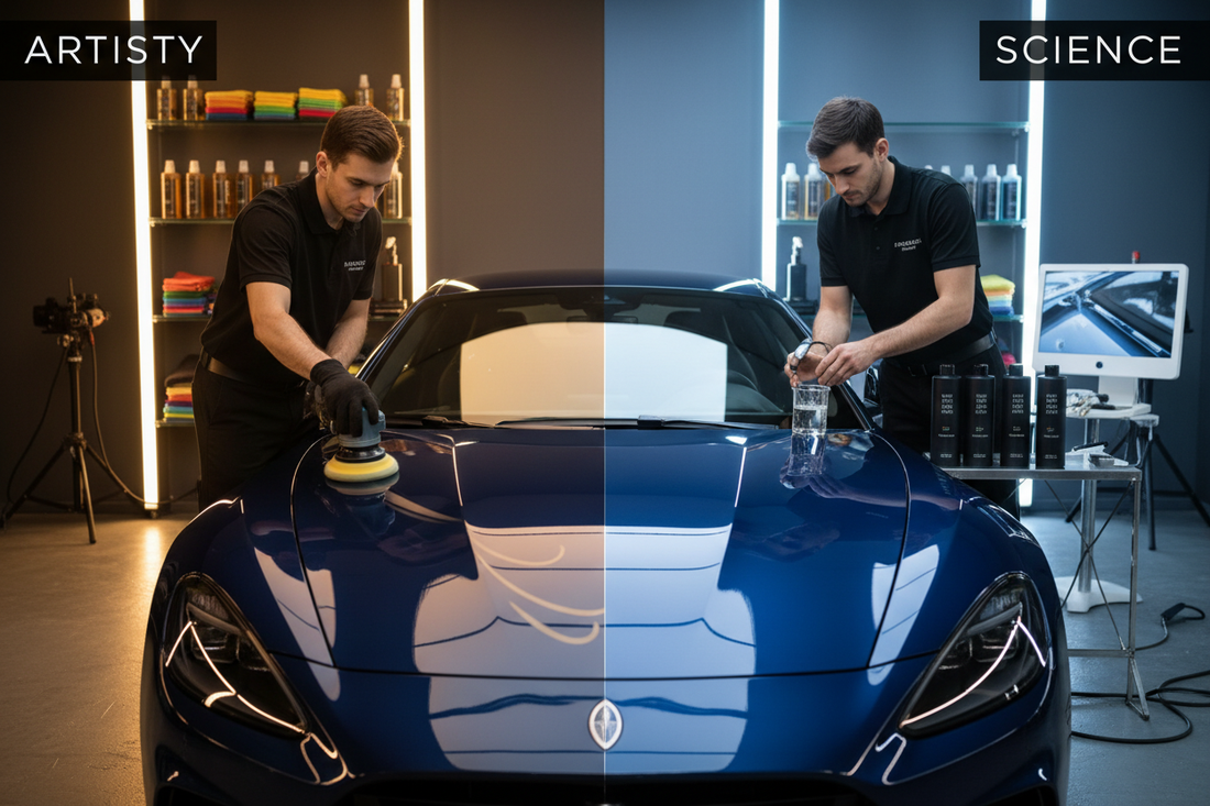 “Detailing Is Not Cleaning. It’s the Art of Automotive Preservation.”