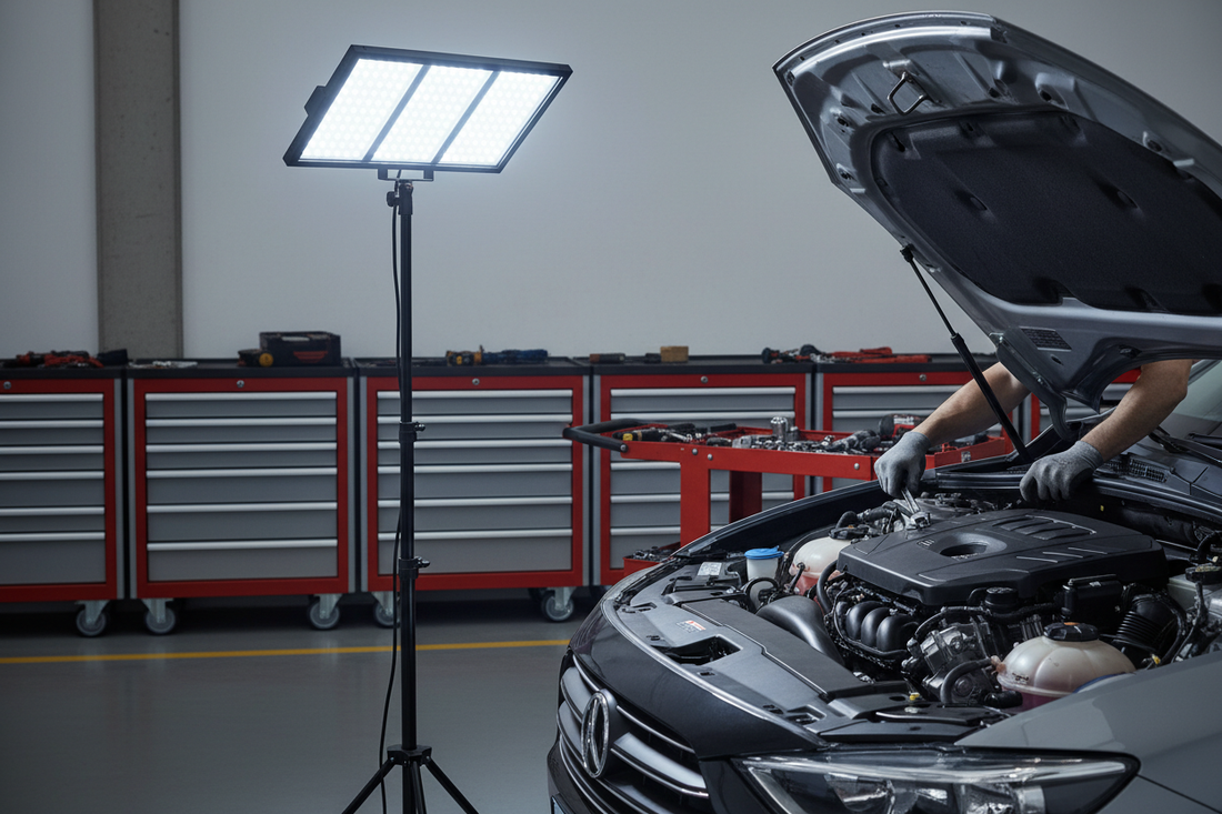 Garage LED Work Light That Makes Car Repairs Faster, Safer, and Easier