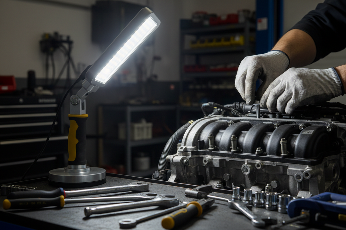 Garage LED Work Light That Makes Every Repair Faster, Safer, and More Accurate