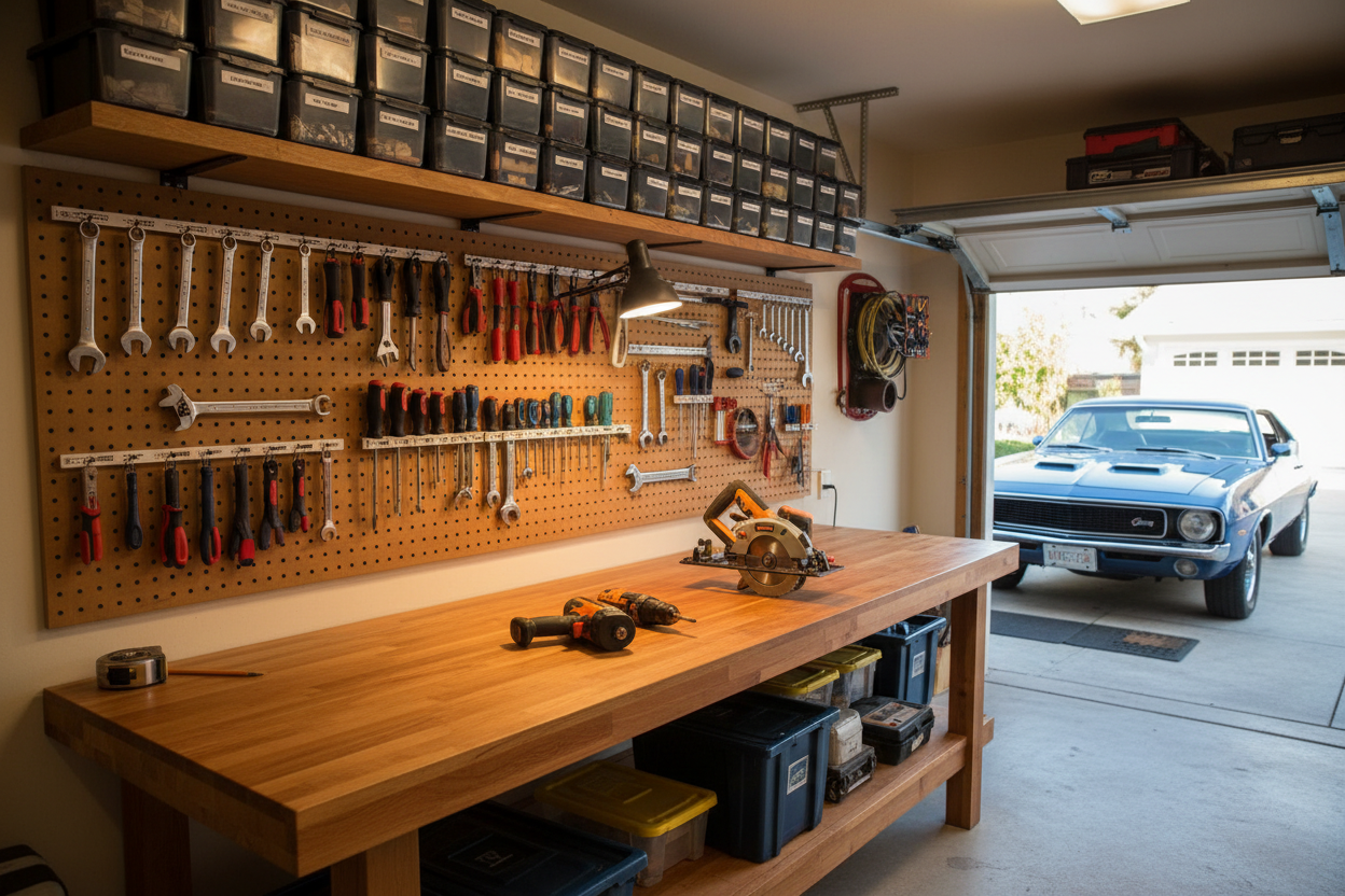 How an Organized Garage Makes Every Repair Easier