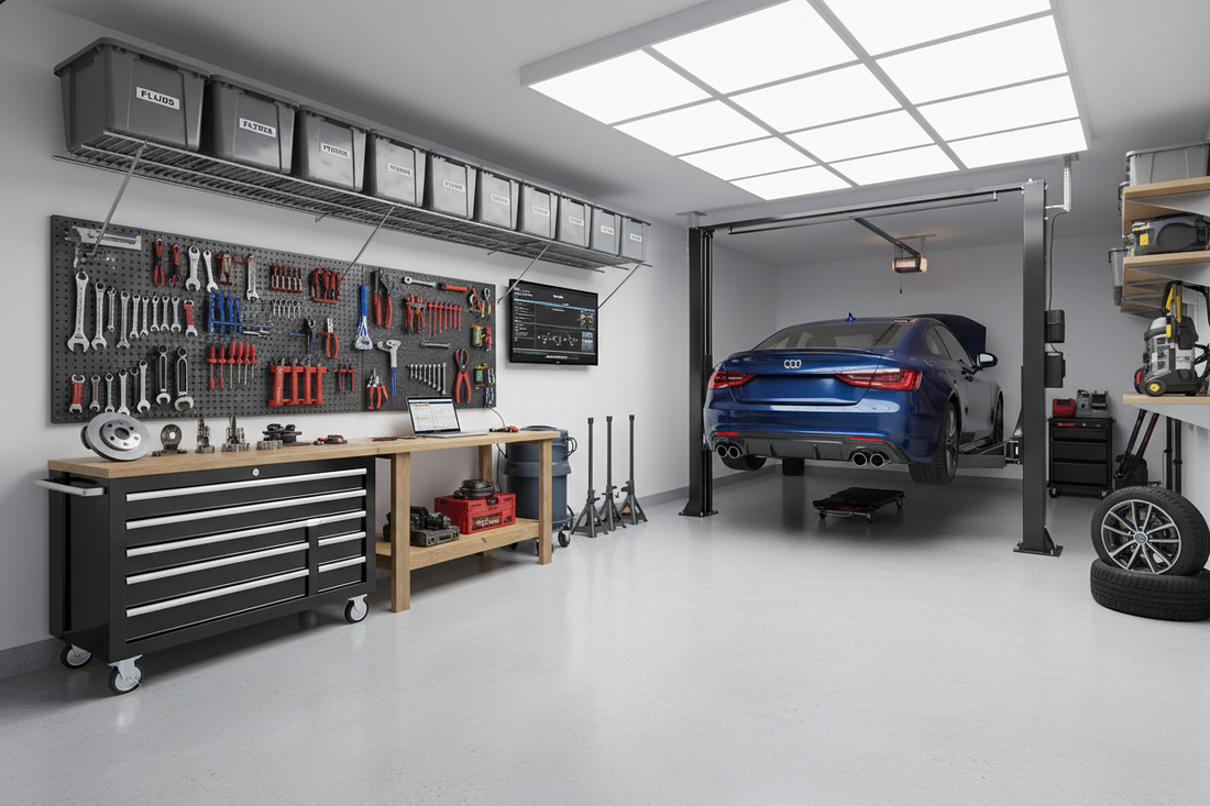 How Small Garage Upgrades Can Save Hours on Car Maintenance