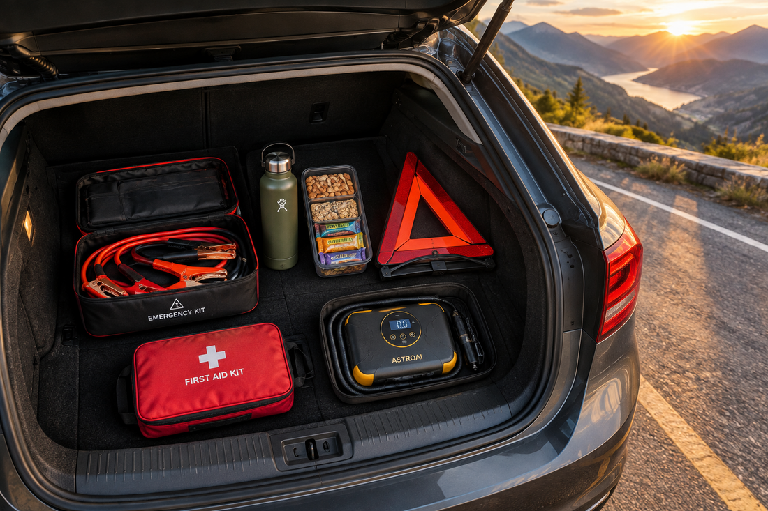 Road Trip Survival: 5 Things You Must Keep in Your Trunk