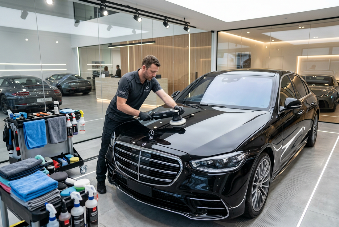 The Showroom Shine: A Beginner’s Guide to Professional Car Care