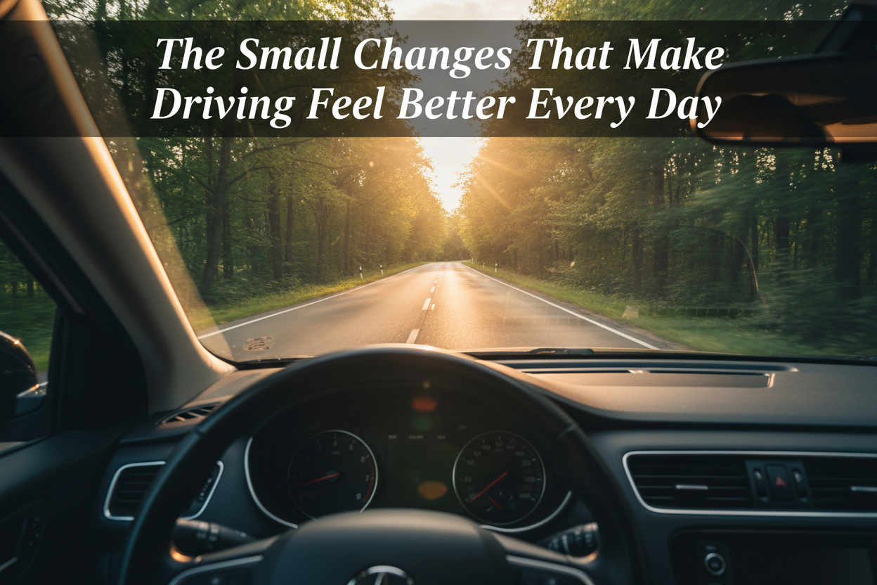 The Small Changes That Make Driving Feel Better Every Day