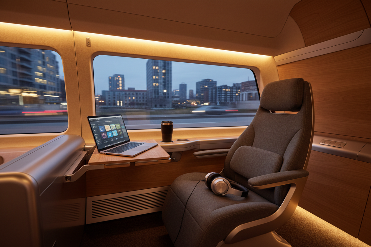 The Ultimate Commuter's Sanctuary: Maximizing Comfort and Focus