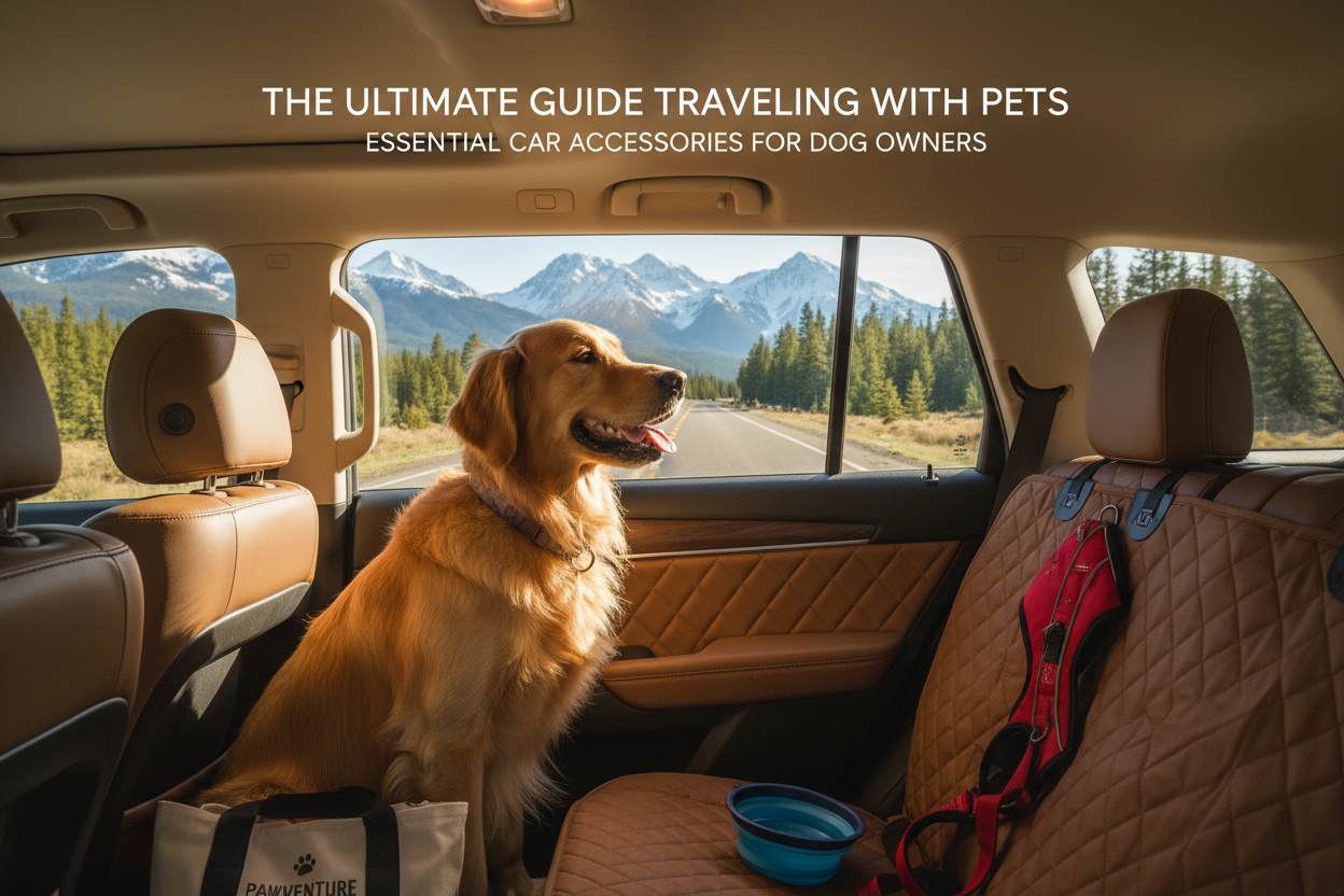 The Ultimate Guide to Traveling with Pets: Essential Car Accessories for Dog Owners
