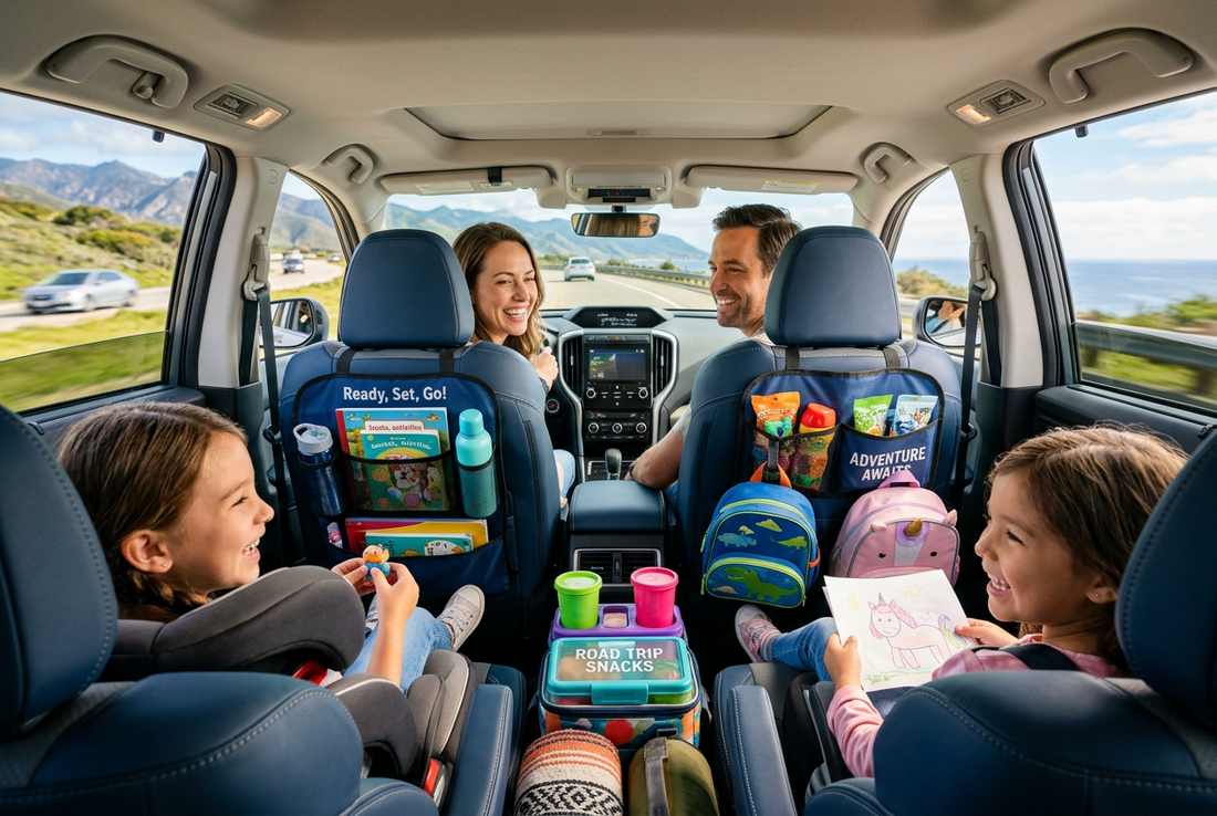 Traveling with Kids: How to Keep Your Sanity and Your Car Clean