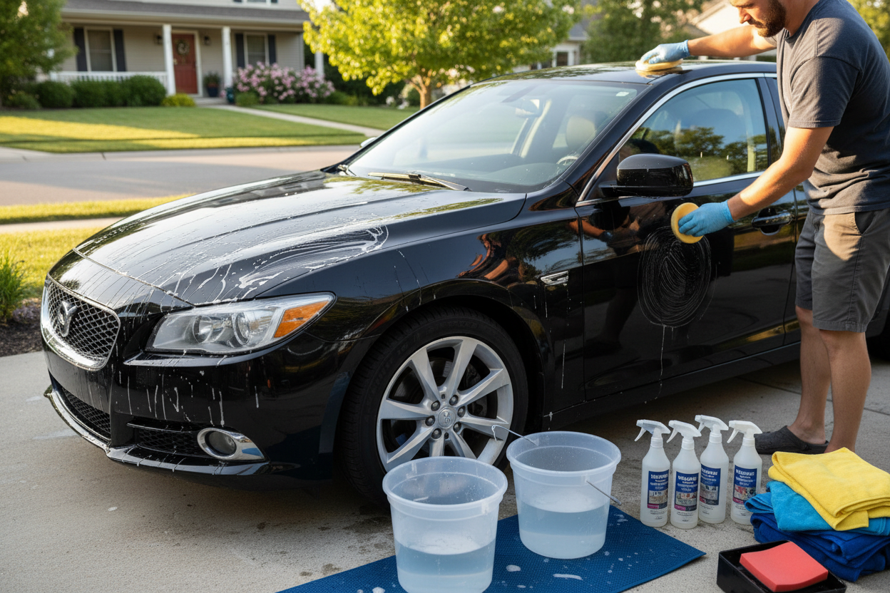 Weekend Car Detailing: A Step-by-Step Guide for Beginnersㅍ