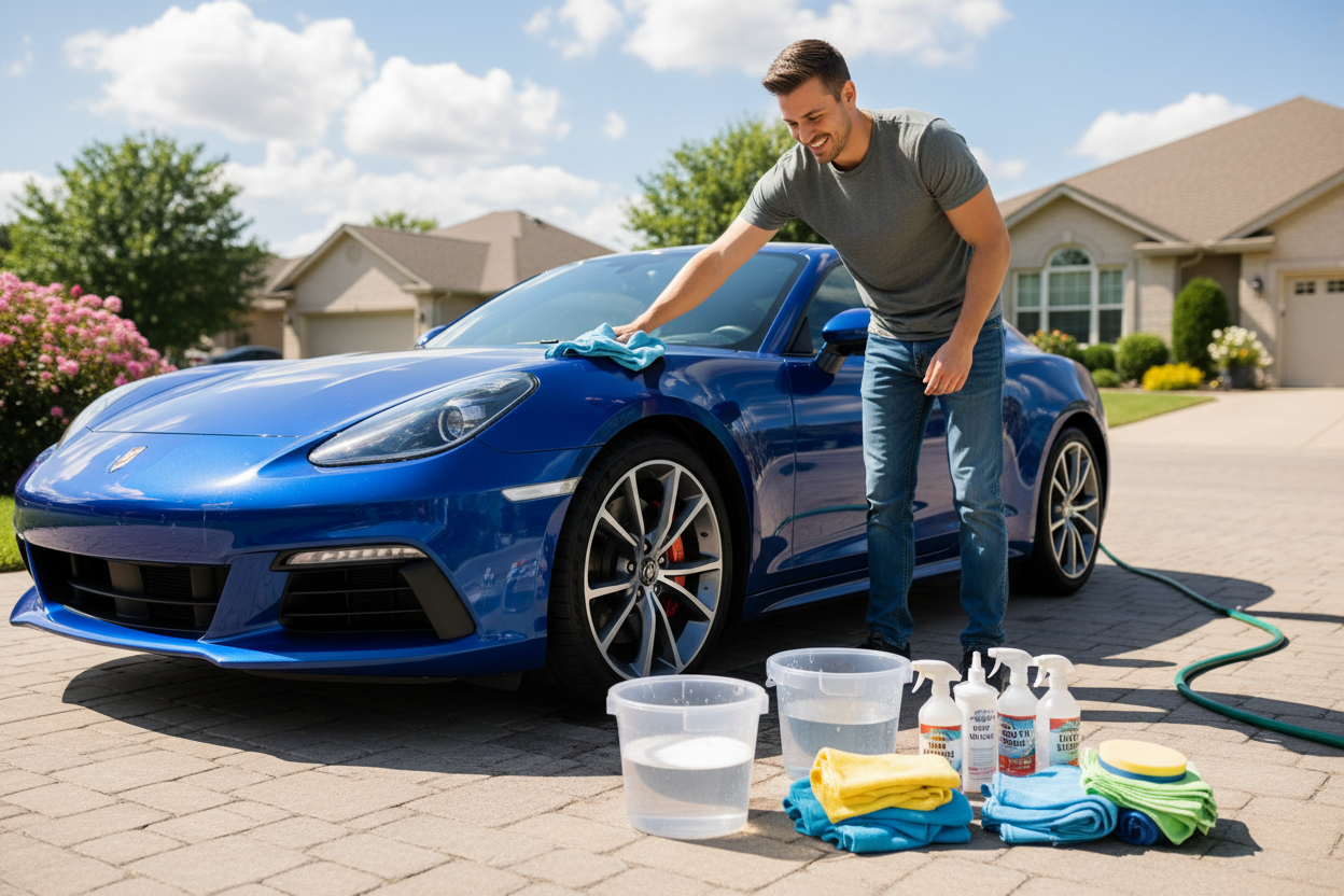 Weekend Car Detailing: A Step-by-Step Guide for Beginners