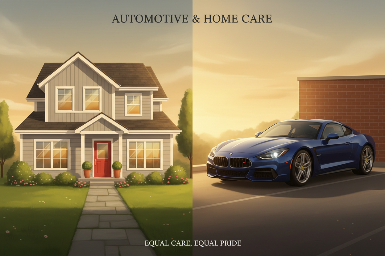 Why Your Car Deserves the Same Care as Your Home