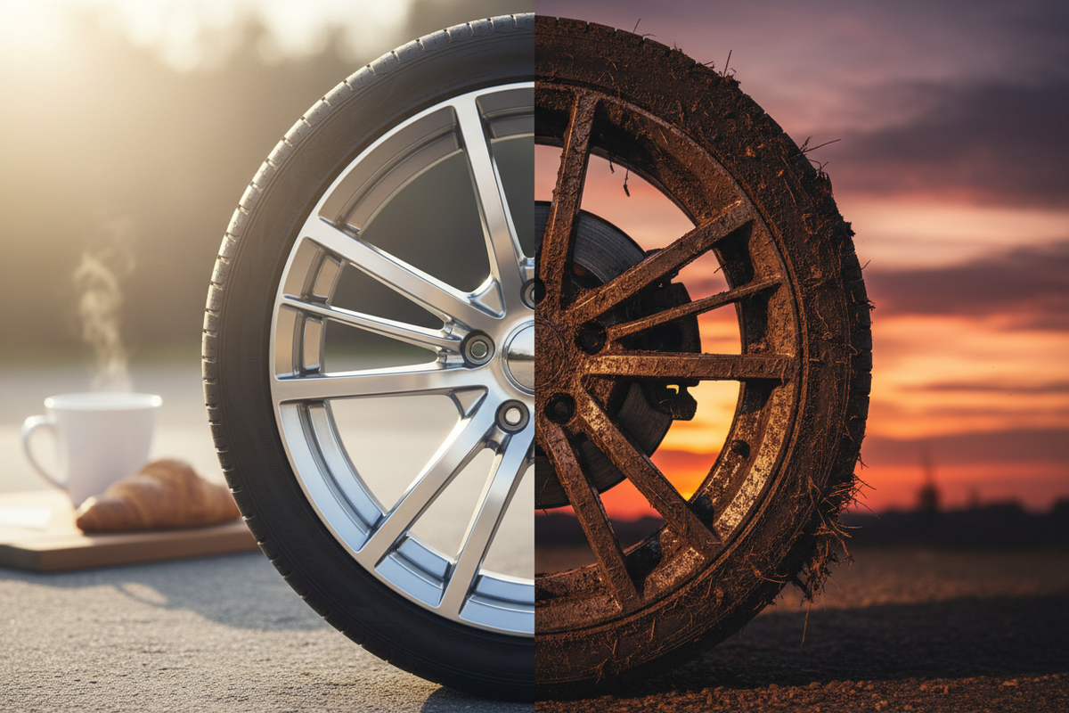 Your Wheels Can Be Clean at Breakfast and Dirty by Dinner—Here’s Why