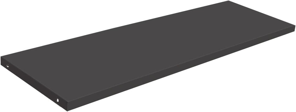 KINYING Metal Laminate Shelving for 26 Cu.ft Horizontal Storage Shed, One Shelf to Hold 44 lbs, 46 in * 15 in, One Piece in The Package with 4 Screws, 11LBS