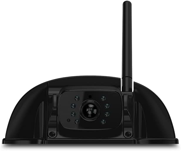Furrion Vision S Wireless RV Backup Camera System with 5-Inch Monitor, 1 Rear Sharkfin, Infrared Night Vision, Wide-Angle View, Hi-Res, IP65 Waterproof, Motion Detection, Microphone - FOS05TASF