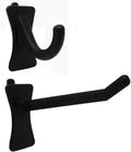 PegPro® J & 2" Hooks Kit for Standard “Wood Fiber” pegboard – Durable Plastic Pegboard Hooks - for Garage, Kitchen, Craft Room, and More (J & 2" Hook - 50 Pack, Black)