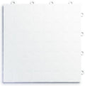 Big Floors RaceDeck CircleTrac, Interlocking Non-Slip Garage Flooring Tile, Durable, Modular, Heavy-Duty Copolymer, Easy Install (White, 24 Pack of 12 x 12" Tiles)