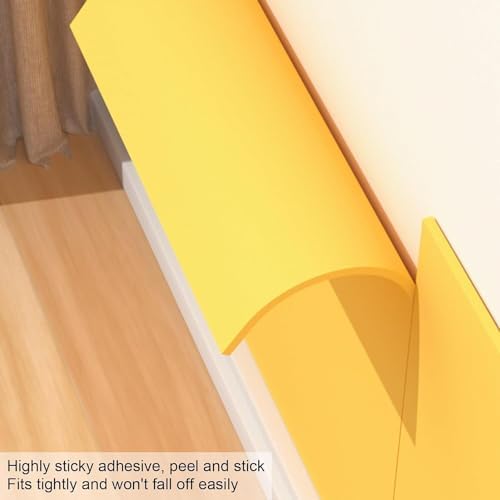 Self-Adhesive Garage Wall Protectors - Impact-Resistant Rubber Foam Shields for Studios & Gyms (Grey, 39.3x39.3in/100x100cm) - Damage Prevention & Wall Safety