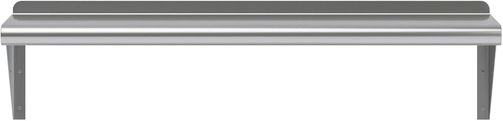 AmGood 36" Long X 10" Deep Stainless Steel Wall Shelf | NSF Certified | Appliance & Equipment Metal Shelving | Kitchen, Restaurant, Garage, Laundry, Utility Room