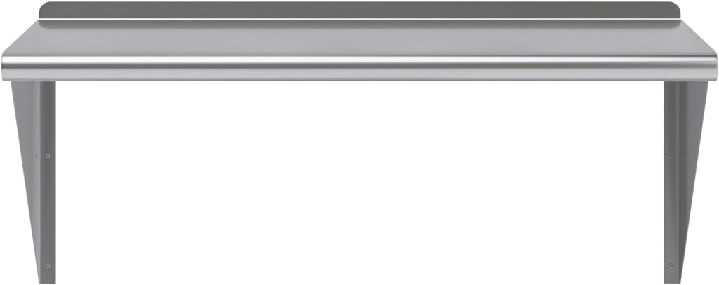 AmGood 36" Long X 24" Deep Stainless Steel Wall Shelf | NSF Certified | Appliance & Equipment Metal Shelving | Kitchen, Restaurant, Garage, Laundry, Utility Room