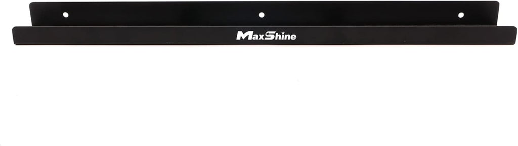 Maxshine Universal Trigger Bottle Holder H03D | Metal, Black | Wall Mount, Holds 6 Bottles, Lightweight | Garage Spray Bottle Organizer for Car Detailing Supplies