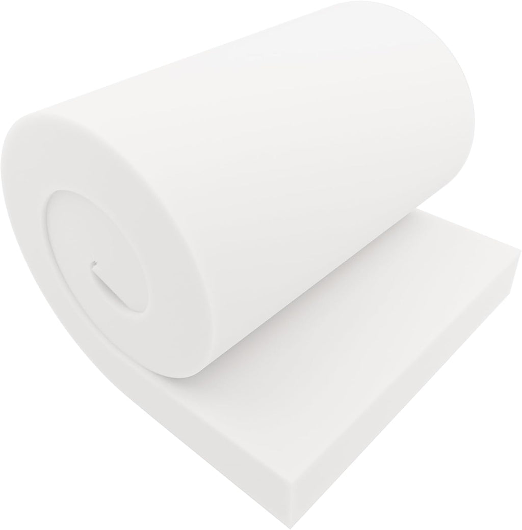 GoTo Foam 4" Height x 24" Width x 72" Length 44ILD (Firm) Upholstery Cushion Made in USA
