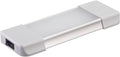 LED Interior Utility Light Fixture 6.7" x 2.6", High Lumen-Output Low Current Draw Energy Efficient, Frosted Lens 6000K Cool-White Even Diffused Beam, On/Off Rocker Switch, 12V-24V DC, 1-Pack