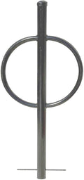Sandbaggy Post and Ring Rack - In Ground - Commercial Outdoor Bike Parking & Storage Racks (Gray, 10)