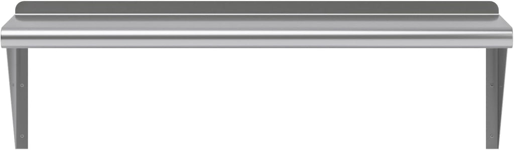 AmGood 36" Long X 12" Deep Stainless Steel Wall Shelf | NSF Certified | Appliance & Equipment Metal Shelving | Kitchen, Restaurant, Garage, Laundry, Utility Room