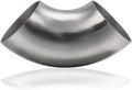 2.5 Inch 90° Mandrel Bend Elbow, SS304 Stainless Steel Bend Tube 90 Degree Exhaust Elbow Pipe - Thickness 16GA/0.65" for Car Modified Exhaust System, Stair Handrail (1 pcs)