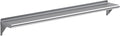 AmGood 60" Long X 8" Deep Stainless Steel Wall Shelf | NSF Certified | Appliance & Equipment Metal Shelving | Kitchen, Restaurant, Garage, Laundry, Utility Room