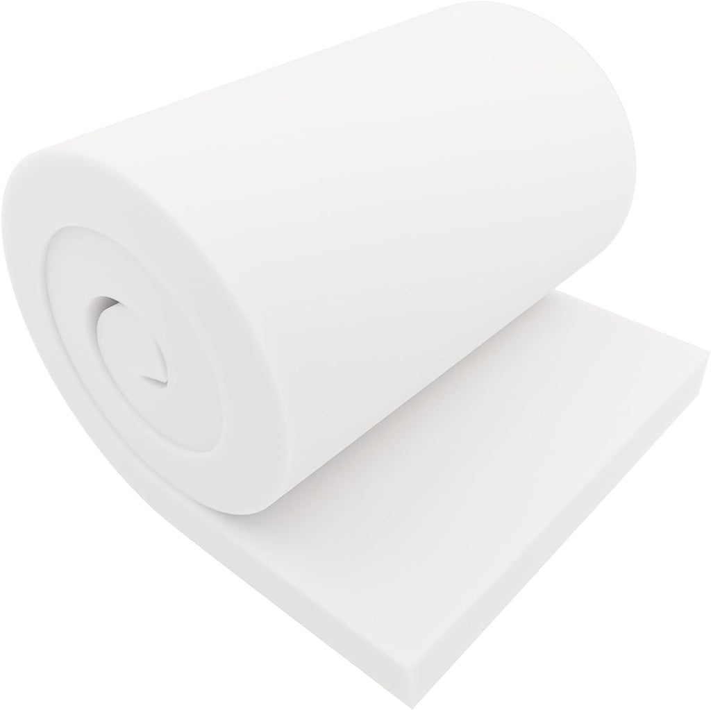 GoTo Foam 2" Height x 24" Width x 72" Length 43ILD (Firm) Upholstery Cushion Made in USA