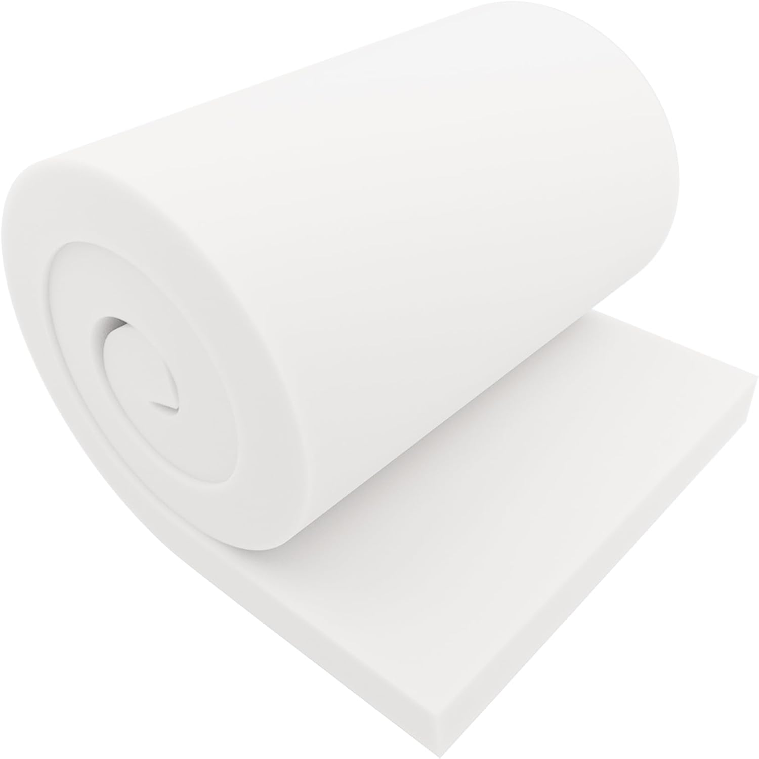 GoTo Foam 2" Height x 24" Width x 72" Length 43ILD (Firm) Upholstery Cushion Made in USA