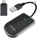 LC-dolida Wireless CarPlay Adapter for Apple -Convert Wired to Wireless Adapter Dongle Cars, Plug and Play for iOS 10+&Cars 2017