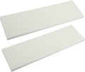 ACROPIX 400x120x15mm 2pcs Car Garage Wall Guard Door Bumper Protector Anti Collision Waterproof White Car Parts