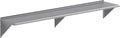 AmGood 96" Long X 18" Deep Stainless Steel Wall Shelf | NSF Certified | Appliance & Equipment Metal Shelving | Kitchen, Restaurant, Garage, Laundry, Utility Room