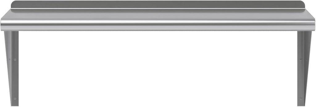 AmGood 36" Long X 14" Deep Stainless Steel Wall Shelf | NSF Certified | Appliance & Equipment Metal Shelving | Kitchen, Restaurant, Garage, Laundry, Utility Room