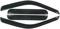 4 PCS Rain Guards Fit for 1999-2016 Ford F250 F350 F450 F550 SuperCrew Super Duty Truck (4 Full Doors), Outside Mount Side Window Visors Deflector, Smoke Tinted Vent Visors Shade