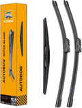 AUTOBOO 26"+20" Windshield Wipers with 14" Rear Wiper Blade Replacement for Subaru Ascent 2019 2020 2021 2022 2023-Original Factory Quality (Pack of 3)