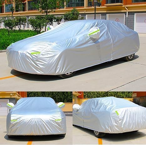 KouKou OxfordWaterproof SUV Car Cover Suitable for Jeep Grand Cherokee from 2005 to 2025, Windproof All Weather Waterproof Outdoor Cover Sun Rain UV Dust Snow Protection.