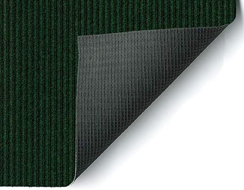KOECKRITZ Heavy Duty Durable All Weather Indoor/Outdoor Non Slip Entrance Mat Rugs and Runners for Office Business Building Home Garage Front Door - 2' x 6' Green