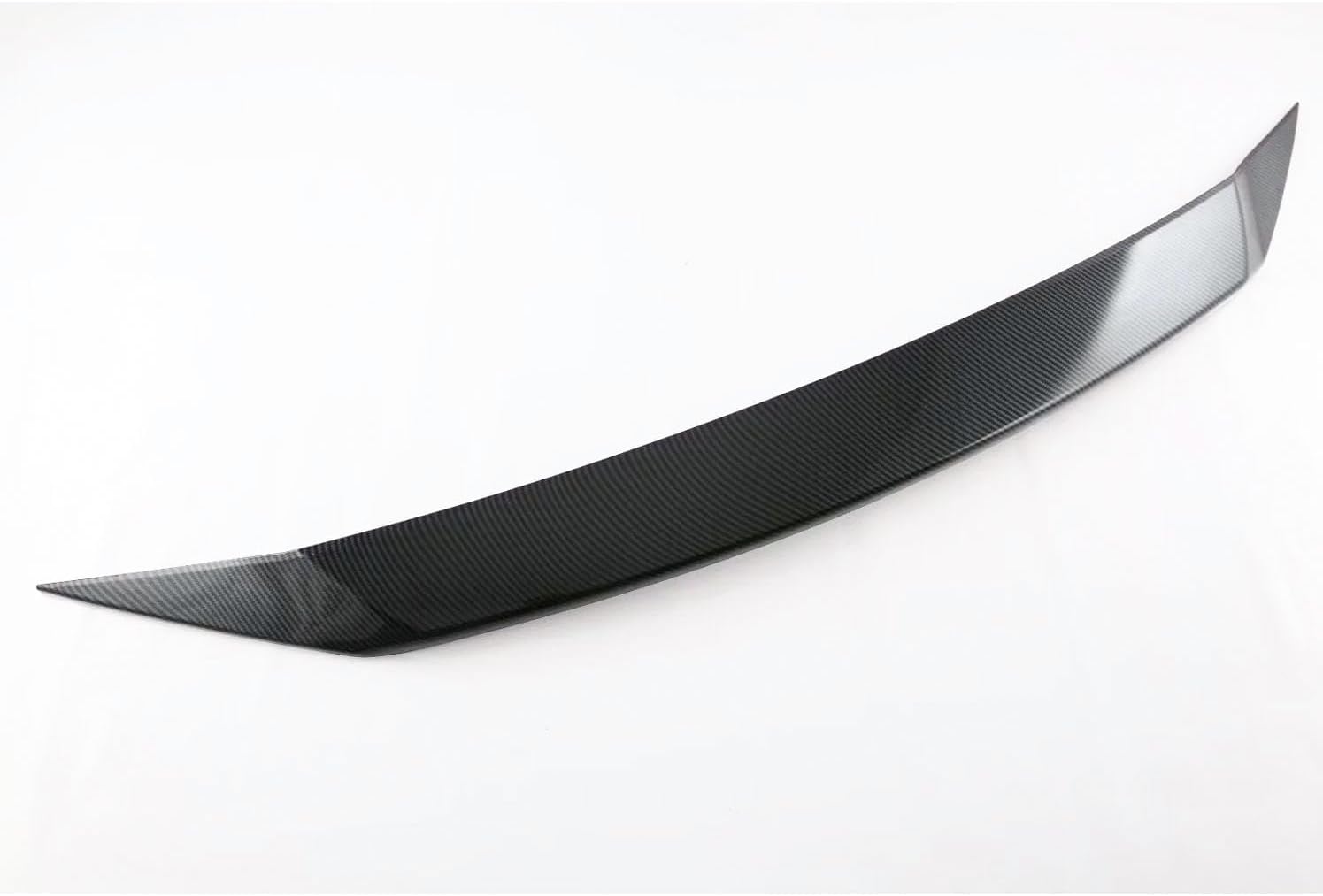 Front Hood Air Deflector，Car Bonnet Molding Cover Trim Fit for Mazda CX-50 and CX50 Hybrid 2023 2024 2025，Exterior Accessory（ABS,Carbon Fiber）