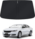 KUST Windshield Sun Shade for Chevy Impala 2014-2020 Window Shade Sun Visor Cover Foldable Blocks UV Rays Keep Your Car Cooler