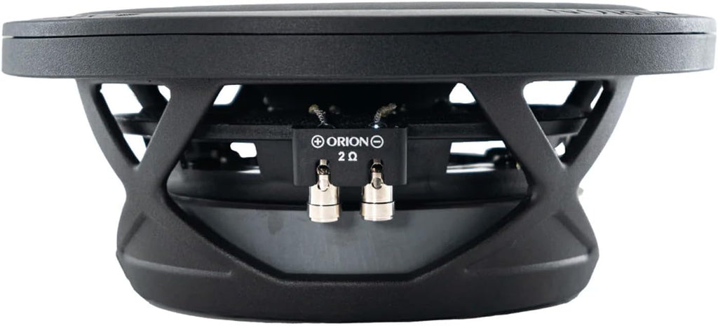 Orion XTR Series XTR8SWD2 Free Air Slim Shallow Mount 8” Car Subwoofer, 1200W Max Power, 300W RMS, Dual 2 Ohm, UV Coated Cone, NBR Surround – OEM Sub Replacement Compact for Lexus, BMW, Nissan, & More