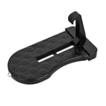 Nilight Car Door Step for Roof Access Universal Car Step Hook for Roof SUV Trucks Folding Aluminum Alloy Vehicle Door Latch Step Pedal with Glass Breaker Safety Hammer, Max Load 400lbs, 1 Pack Black