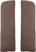 CDEFG for 2022-2025 BMW iX Center Console Cover Armrest Box Cover for 2023 2024 2025 iX (xDrive50, M60) Accessories Console Arm Rest Protector Brown