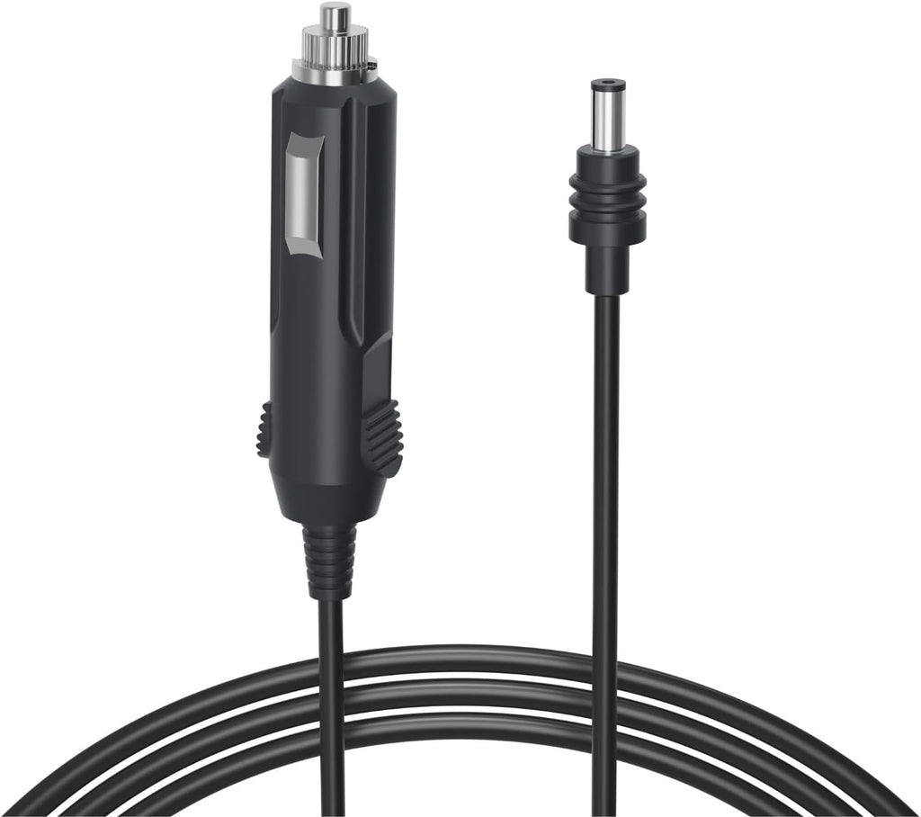 DC to Car Charger Power Cable for Starlink Mini 3M/10FT, 100W 20V/5A Output, Support 12~48V Cigarette Lighter, 19AWG Cord, Waterproof Barrel Jack for Outdoor Use, Car, RV, Truck, Boat