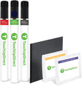 TouchUpDirect 8Q4 Reservoir Blue Compatible with Toyota Exact Match Touch Up Paint Brush - Platinum Kit