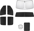6pcs Car Window Shades for Dodge RAM 2500 3500 2010-2025 Accessories,Windshield Side Rear Full Sunshade,Sun Visor UV Blocking, Privacy Protection and Blackout for Camping Outdoor