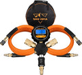 SanHima 2 Tire Inflation Deflation System - Fits up to 200" Wheelbase, Fast High Flow 2-Way Air Down Tire Inflator Deflator for Truck Car Trailer Motocycle