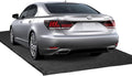 Garage Floor Mat for Under Car Oil Containment Mat for Snow, Mud, Rain - 7' 9" x 18', Black