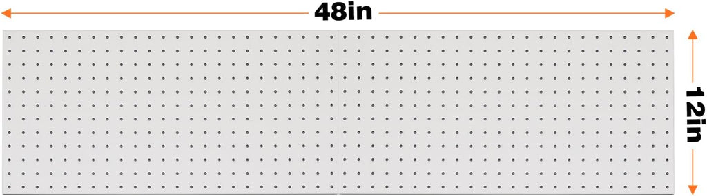 Ultrawall 2 Pcs Metal Pegboard Wall Panels, Peg Boards for Garage Tool Storage